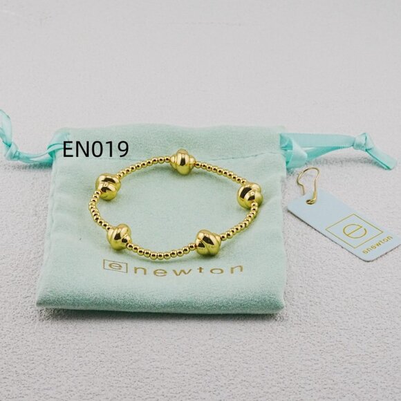 Enewton Gold Spiral Bead Bracelet - Picture 4 of 4